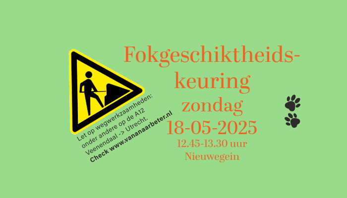 18-05-2025 Fokgeschiktheidskeuring