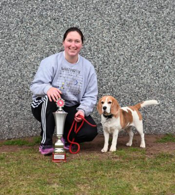 Onze allereerste Beagle Club Agility Kampioen is bekend…